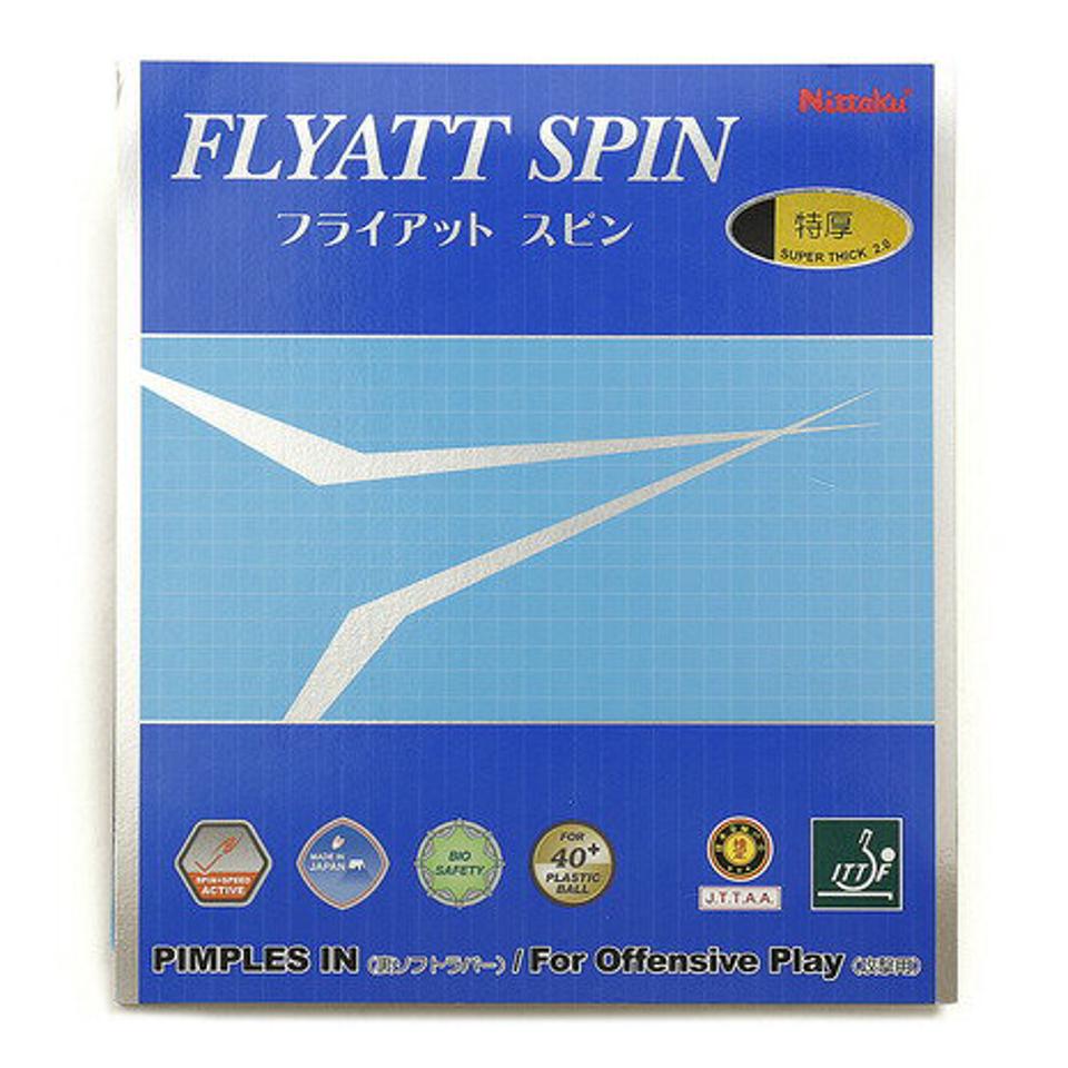 ニッタク（Nittaku）（メンズ、レディース、キッズ）卓球ラバー フライアット スピン NR-8569