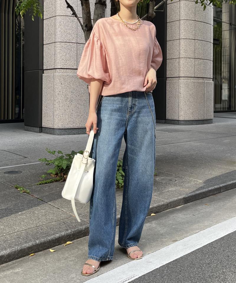 【ベストセラーアイテム】カーブデニム