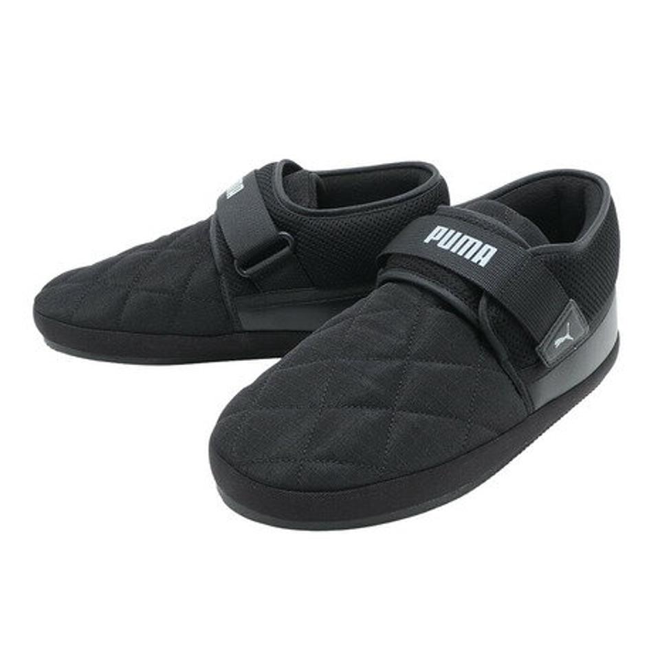 プーマ（PUMA）（メンズ）スリッポン 黒 メンズ タフ ミッド ブラック 38708901 スニーカー ベルト付き スポーツシューズ カジュアル