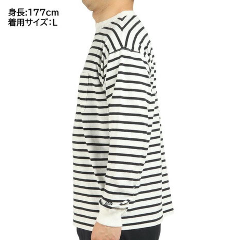 ニューバランス（new balance）（メンズ）長袖Tシャツ メンズ 900 ストライプ AMT25069WM