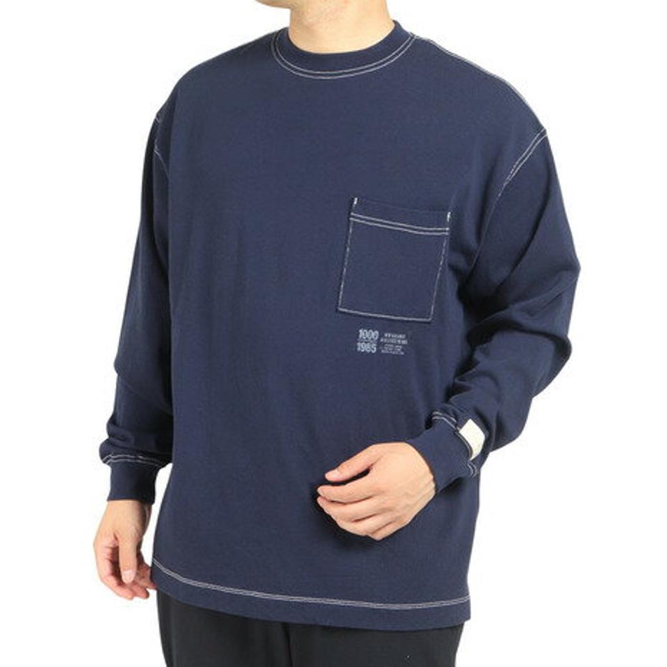 ニューバランス（new balance）（メンズ）長袖Tシャツ メンズ 1000 AMT25024PGM