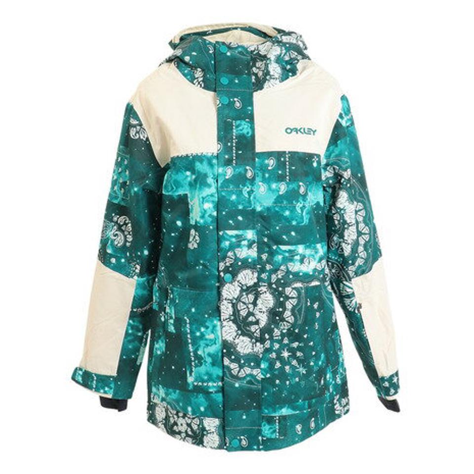 オークリー（OAKLEY）（レディース）22-23 スノーボードウェア Tc Aurora Rc Insulated ジャケット FOA500278-9N4