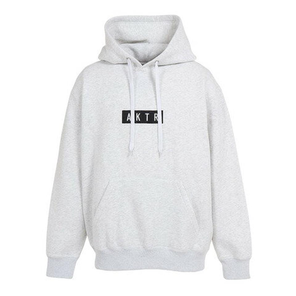 【SOY受賞記念1/31 9:59までエントリーでP4倍】アクター（AKTR）（メンズ、レディース）バスケットボールウェア ロゴスウェット プルオーバーフーディー 222-024010 GY