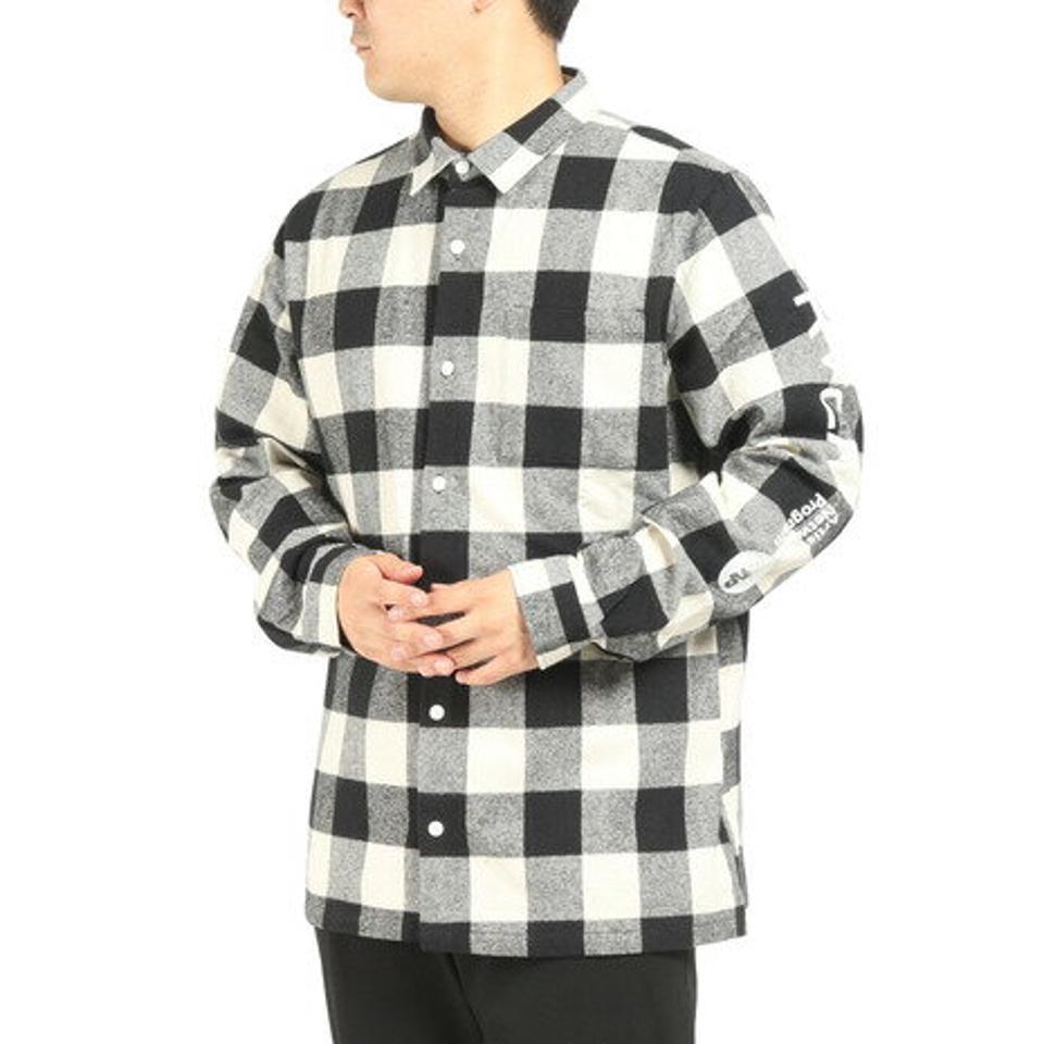 ルーカ（RVCA）（メンズ）SHIRT 長袖シャツ BC042142 WHT