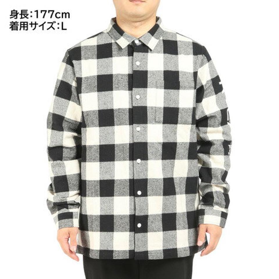 ルーカ（RVCA）（メンズ）SHIRT 長袖シャツ BC042142 WHT