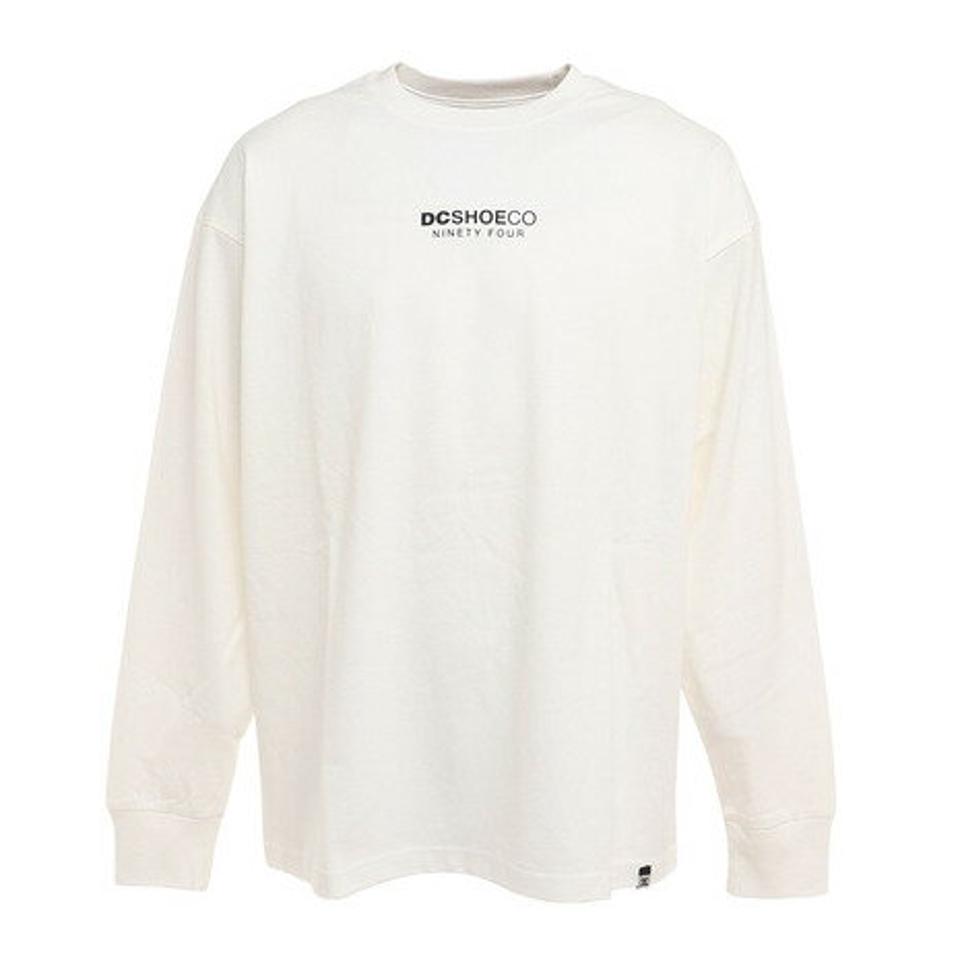 ディーシーシューズ（DC SHOES）（メンズ）NINTYFOUR 長袖Tシャツ 22FWDLT224105YWHT