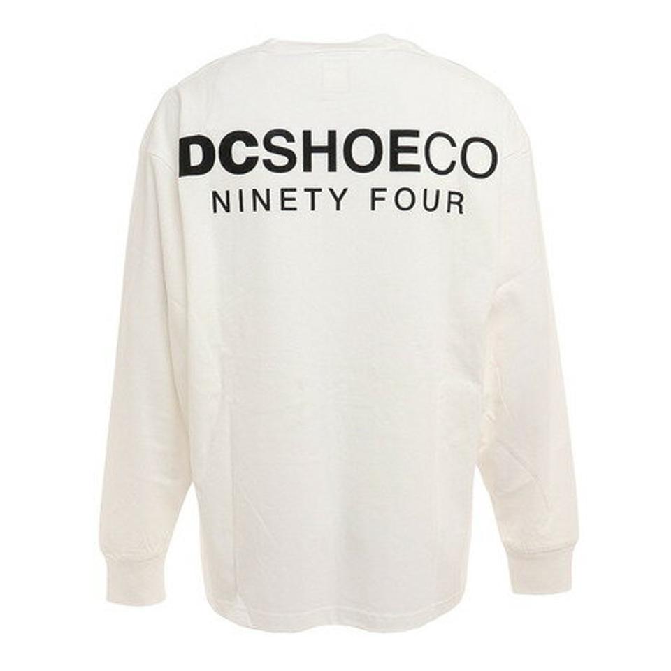 ディーシーシューズ（DC SHOES）（メンズ）NINTYFOUR 長袖Tシャツ 22FWDLT224105YWHT