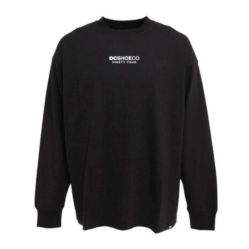 ディーシーシューズ（DC SHOES）（メンズ）NINTYFOUR 長袖Tシャツ 22FWDLT224105YBLK