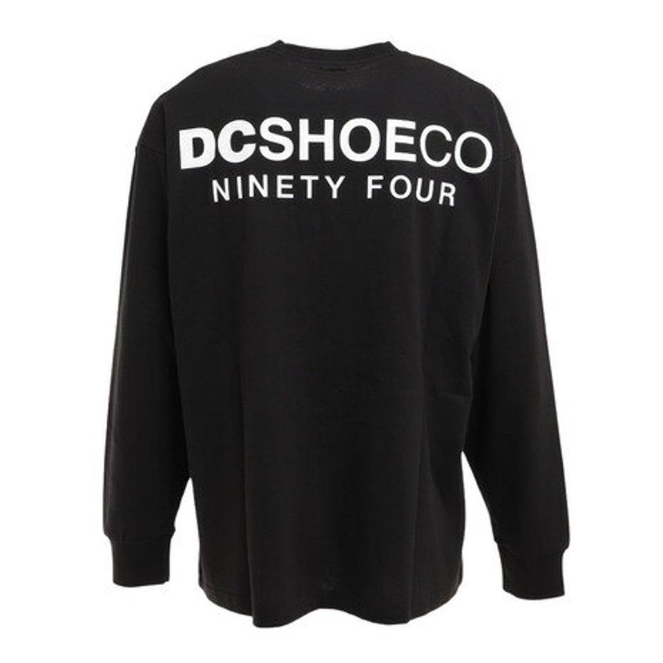 ディーシーシューズ（DC SHOES）（メンズ）NINTYFOUR 長袖Tシャツ 22FWDLT224105YBLK