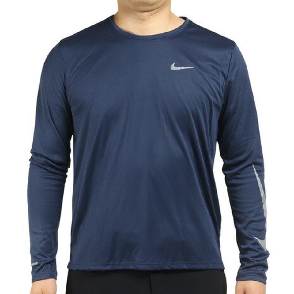 ナイキ（NIKE）（メンズ）ドライフィット マイラー ラン ディビジョン フラッシュ長袖シャツ DQ6494-410
