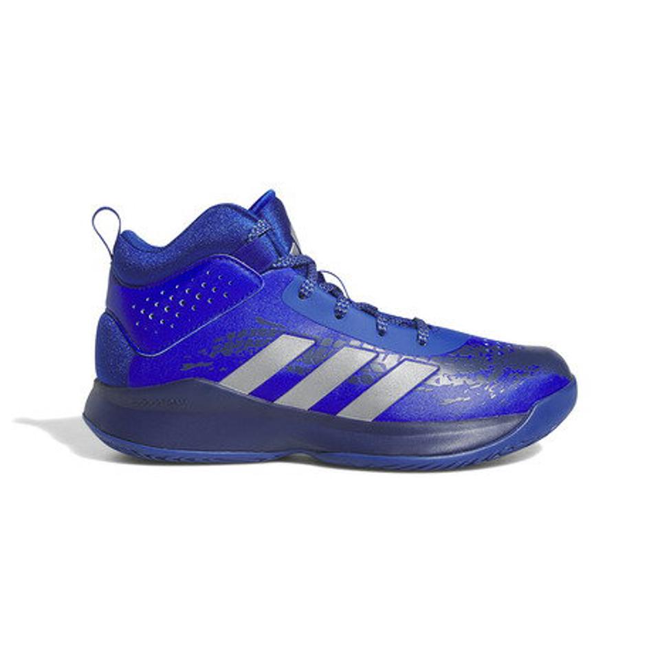 アディダス（adidas）（キッズ）ジュニアバスケットシューズ バッシュ CROSS EM UP 5 ワイド HQ8495