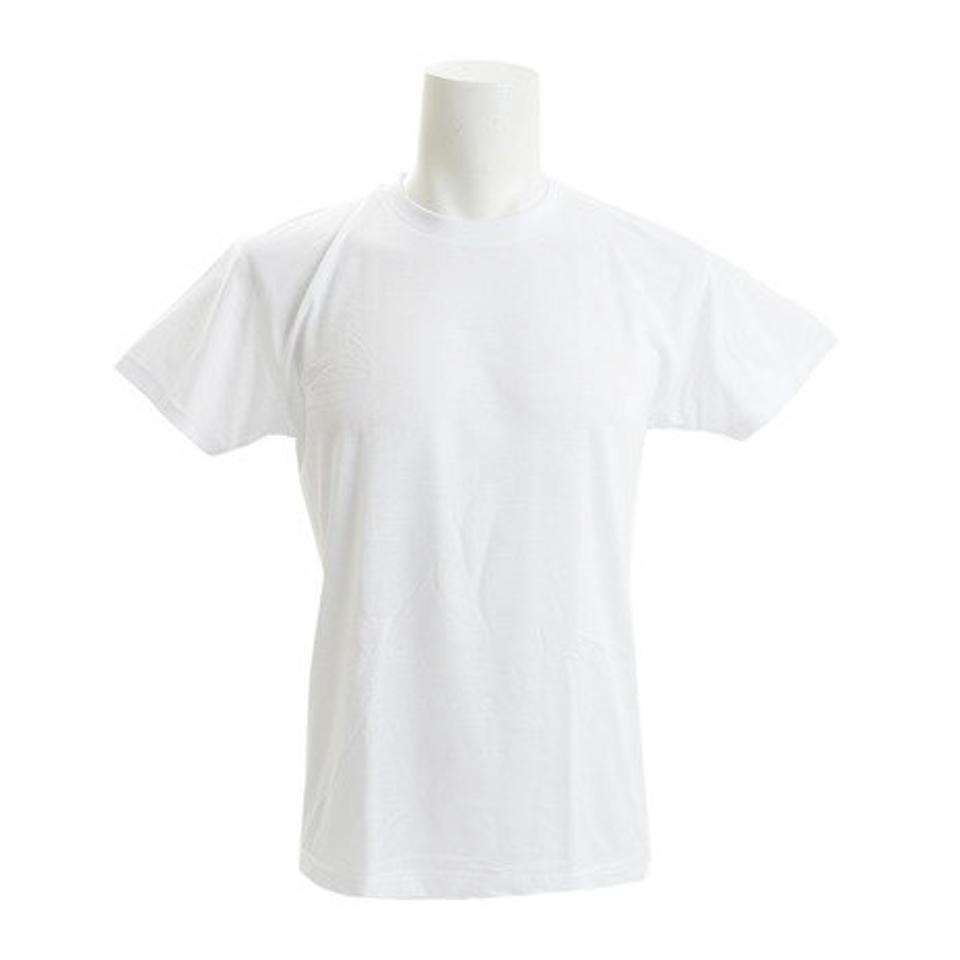 クー（Coo.）（メンズ）2P半袖クルーTシャツ 891Q7TF1821 WHT