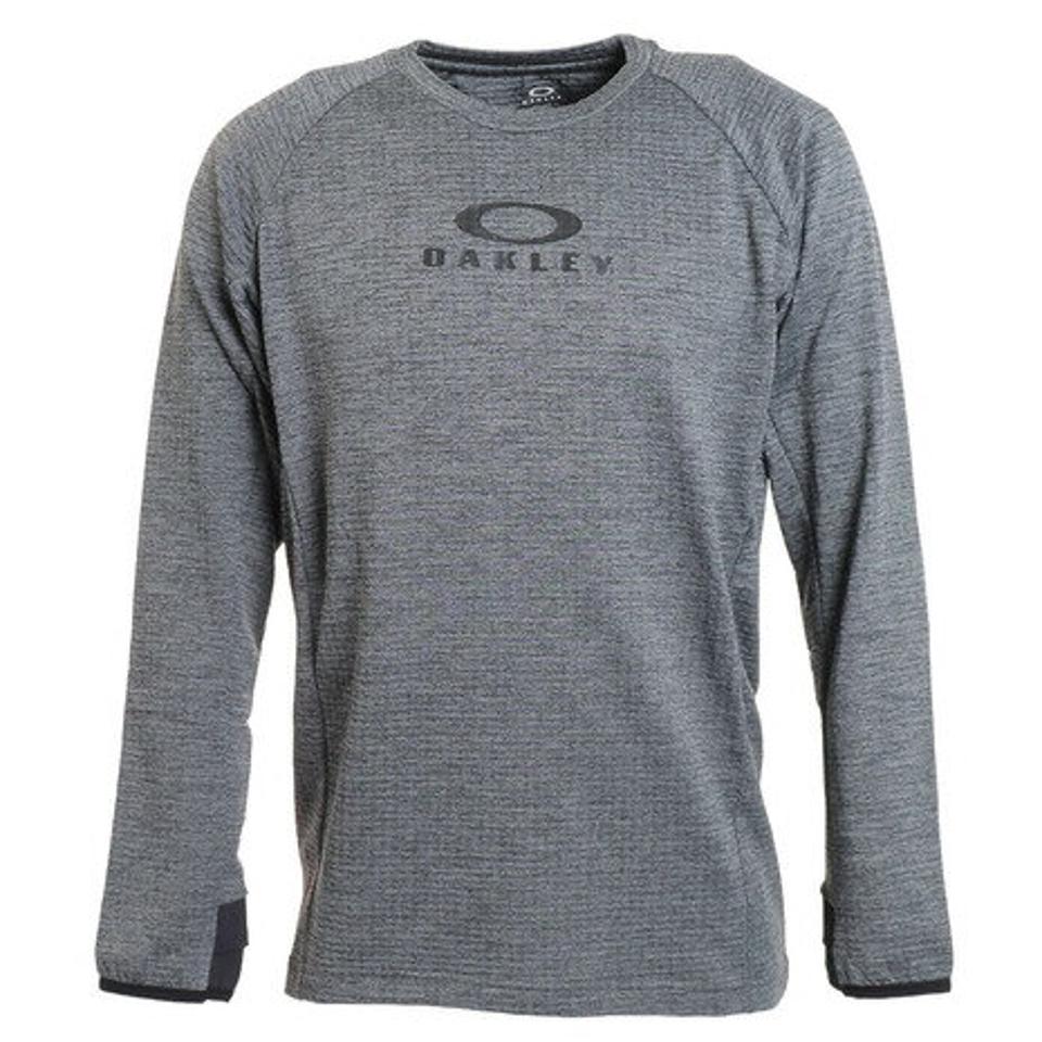 【2/25〜2/26 48h限定 エントリー&対象4店舗買い回りで最大P10倍!】オークリー(OAKLEY)(メンズ)Enhance LS Grid Crew 2.7 長袖Tシャツ FOA404171-29A 吸汗