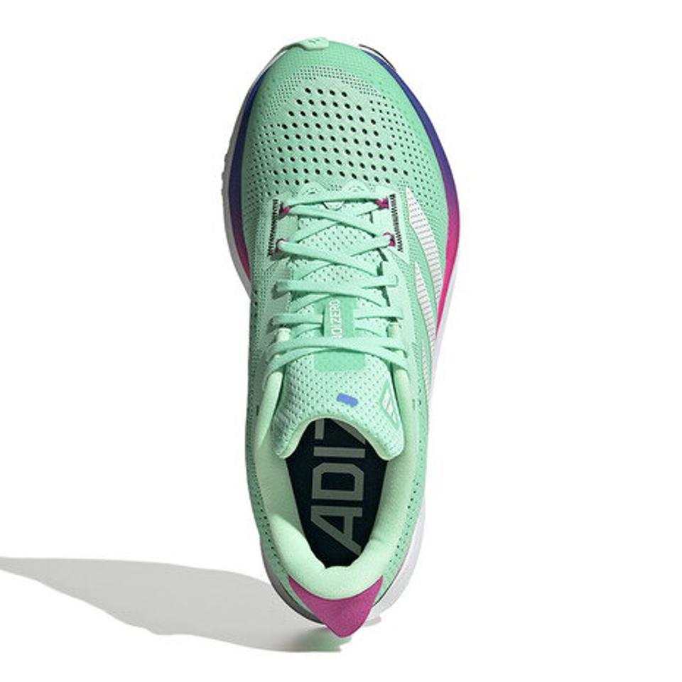 アディダス（adidas）（レディース）ランニングシューズ 緑 レディース アディゼロ SL W GV9090 部活