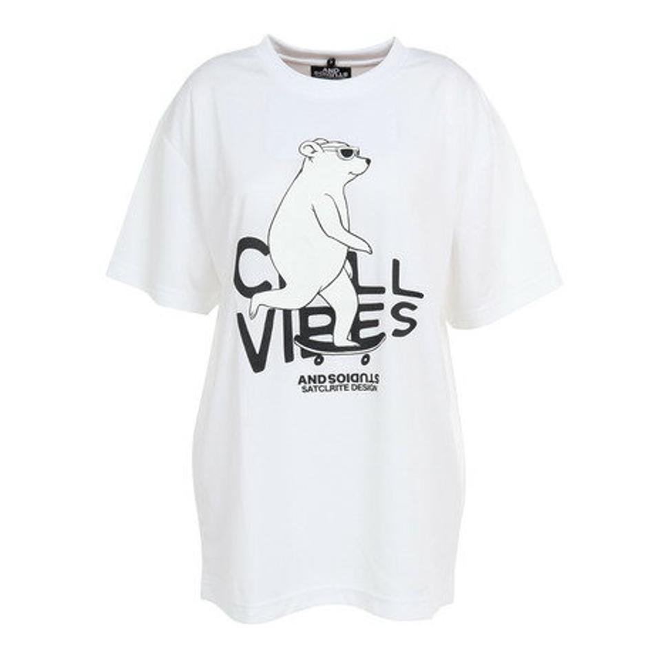 スコープ ドッグ 236(SCOPEDOG236)(レディース)BEACH CRUISER 半袖Tシャツ ASBCTCW-WHT