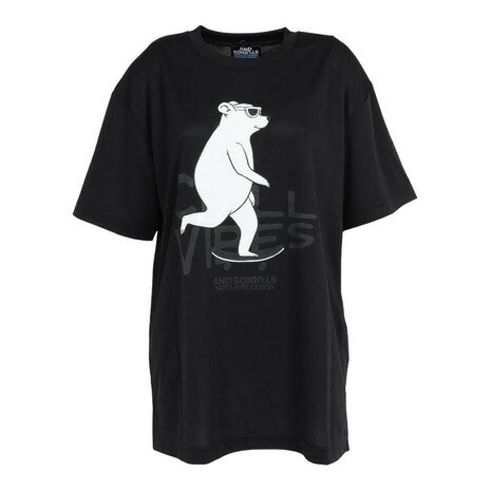 スコープ ドッグ 236(SCOPEDOG236)(レディース)BEACH CRUISER 半袖Tシャツ ASBCTCW-BLK