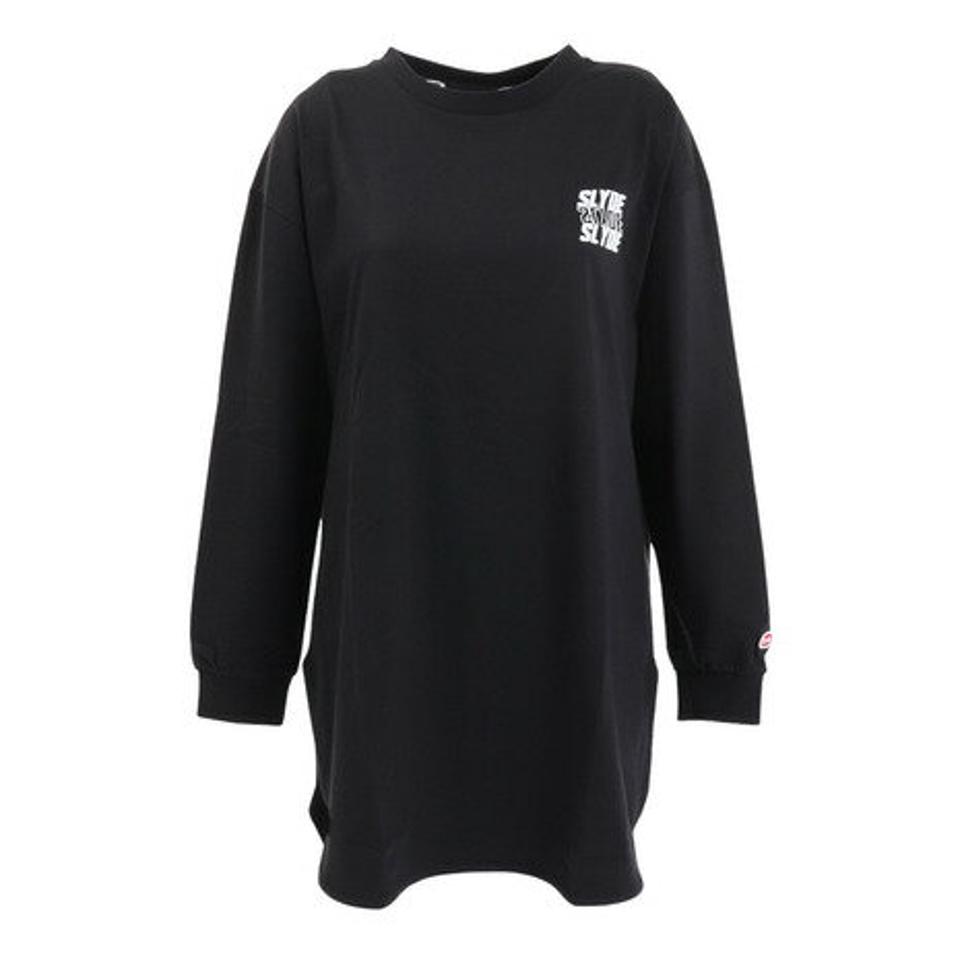 スライド（SLYDE）（レディース）長袖 チュニック Tシャツ SL2022AWLAPP004