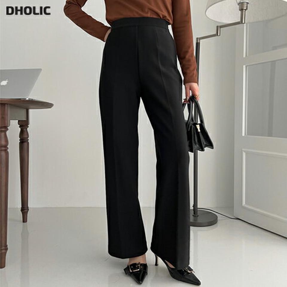 【マケット特価】裏起毛スリムスラックス・p000011 レディース 【pt】パンツ ズボン スラックス スリム 伸びる 伸縮性 裏起毛 単色 無地 シンプル ベーシック 大人 カジュアル オフィス 冬 韓国ファッション MKT セール