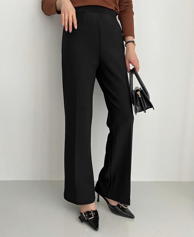 【マケット特価】裏起毛スリムスラックス・p000011 レディース 【pt】パンツ ズボン スラックス スリム 伸びる 伸縮性 裏起毛 単色 無地 シンプル ベーシック 大人 カジュアル オフィス 冬 韓国ファッション MKT セール