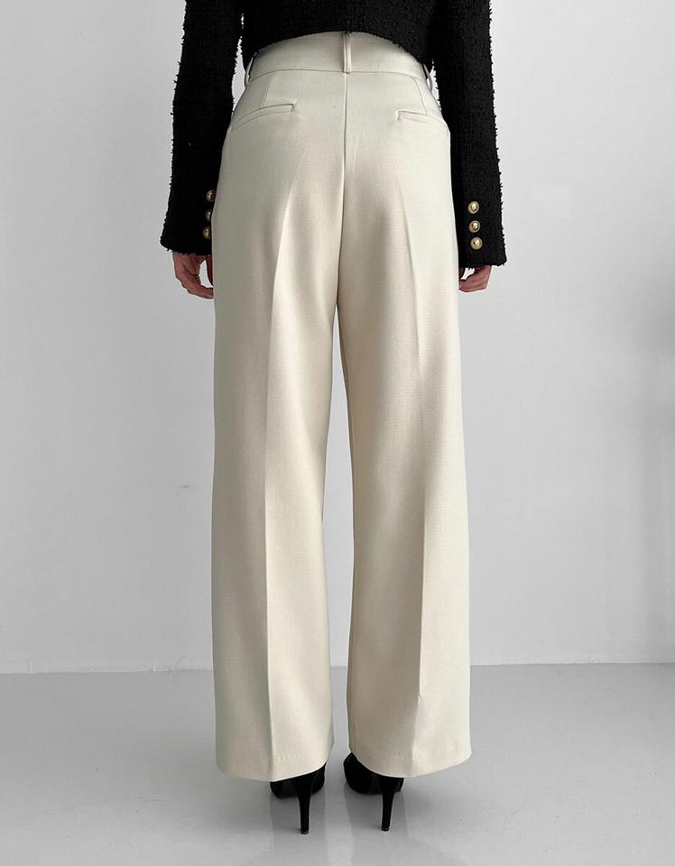 【マケット特価】裏起毛ツータックスラックス・p00008 レディース 【pt】パンツ ズボン スラックス ツータック 裏起毛 単色 無地 シンプル ベーシック 大人 オケージョン きれいめ オフィス ハイウエスト 綿らジ 冬 韓国ファッション MKT セール