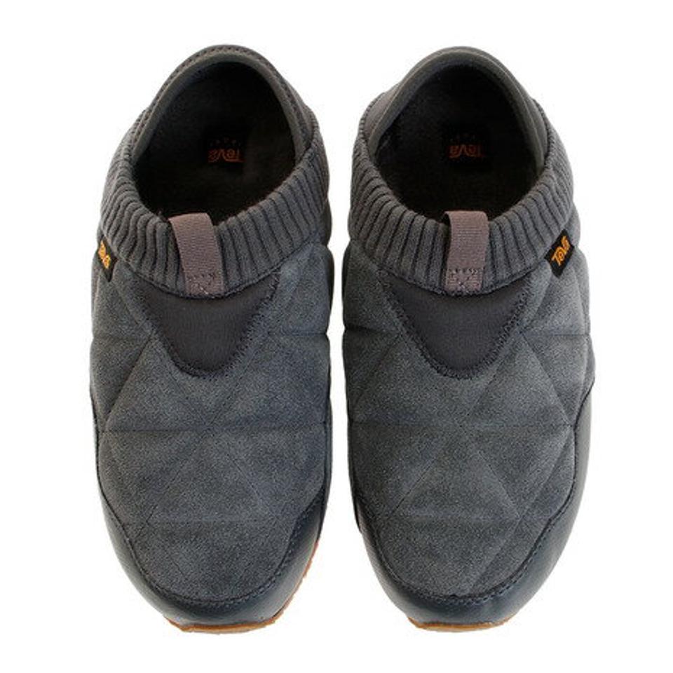 テバ（Teva）（メンズ） モックシューズ スリッポン メンズ ダークグレー キャメル エンバーモック シェアリング 1103239 室内履き カジュアル スエード 秋冬用