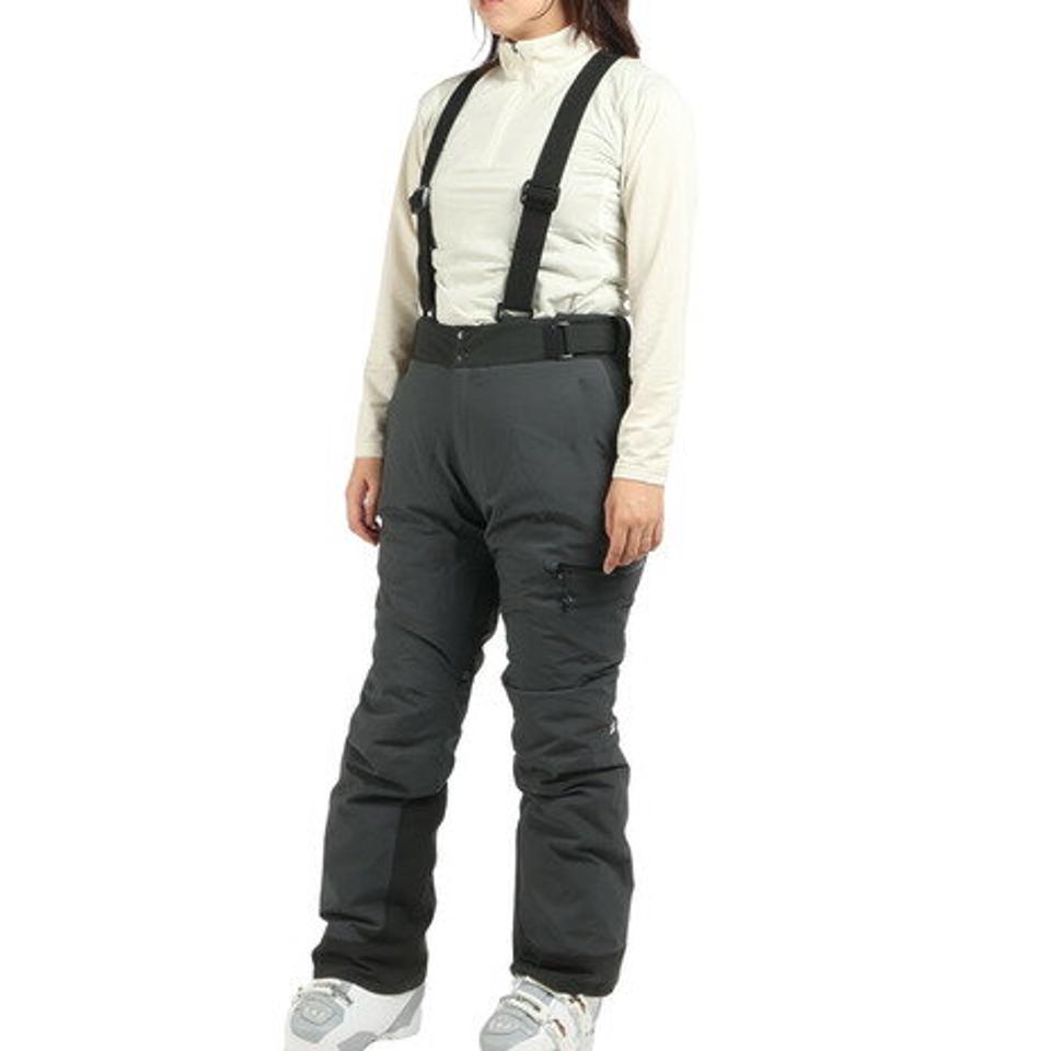 シュトロイレ(STREULE)(レディース)スキーウェア ビブパンツ LALA ジャストアジャストパンツ ST22FW0022 CHA 防水 撥水 吸湿発熱