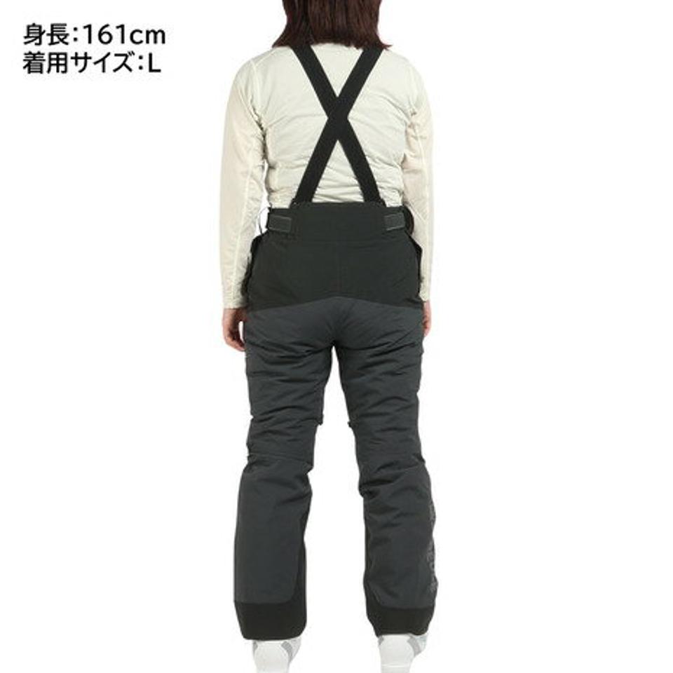 シュトロイレ(STREULE)(レディース)スキーウェア ビブパンツ LALA ジャストアジャストパンツ ST22FW0022 CHA 防水 撥水 吸湿発熱