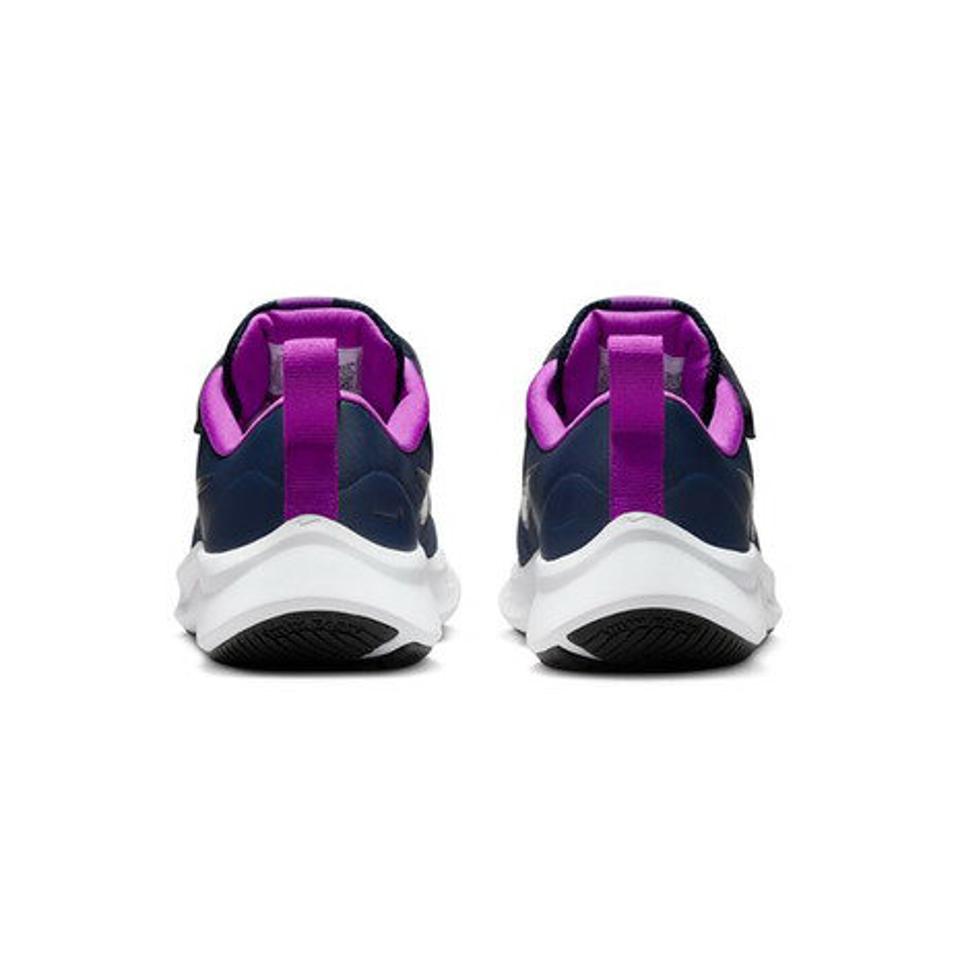 ナイキ（NIKE）（キッズ）ジュニア スニーカー マジックテープ 紺 DA2777-404 スター ランナー 3 PSV ネイビー