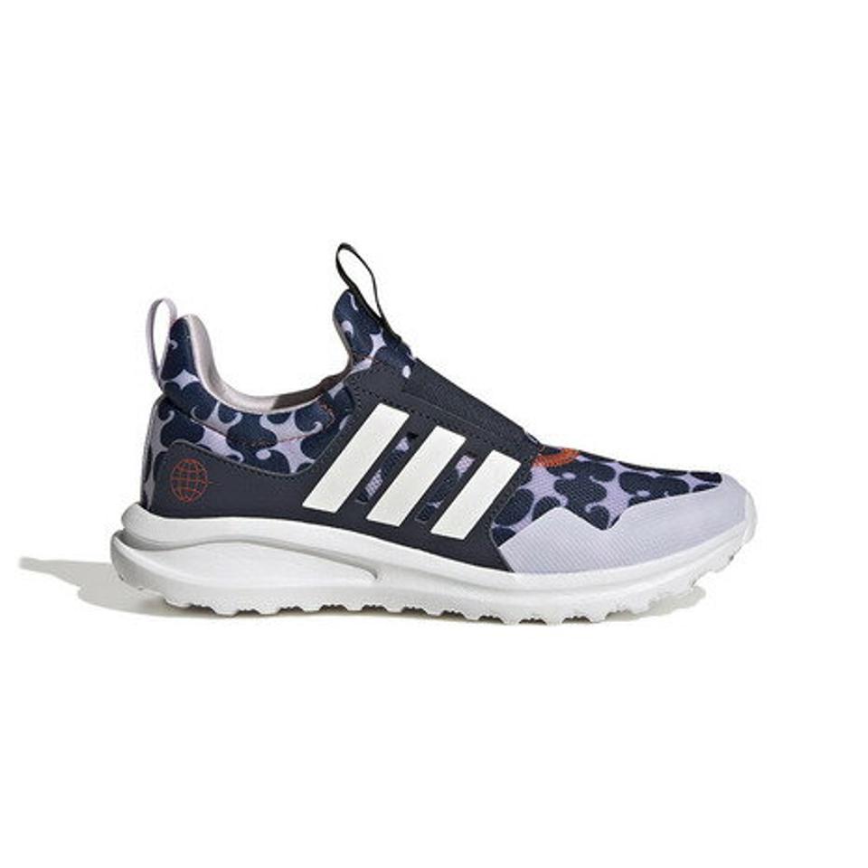 アディダス（adidas）（キッズ）アクティブライド 2.0 マリメッコ スポーツ ランニング スリッポン パープル ネイビー GW7152 ジュニア スポーツシューズ