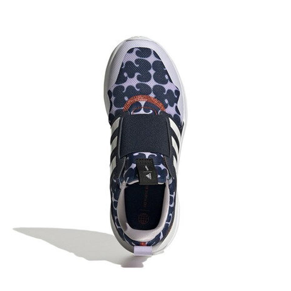 アディダス（adidas）（キッズ）アクティブライド 2.0 マリメッコ スポーツ ランニング スリッポン パープル ネイビー GW7152 ジュニア スポーツシューズ