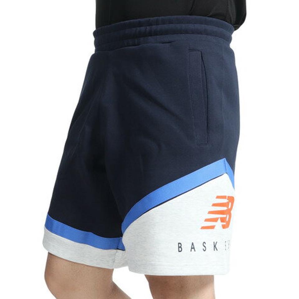 ニューバランス(new balance)(メンズ)バスケットボールウェア Hoops Classic Court ハーフパンツ MS23589ECL