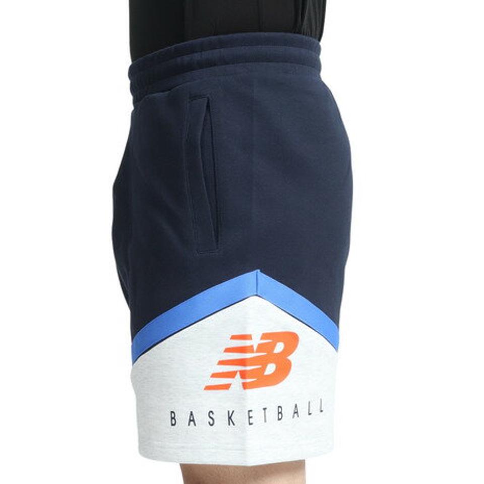 ニューバランス(new balance)(メンズ)バスケットボールウェア Hoops Classic Court ハーフパンツ MS23589ECL