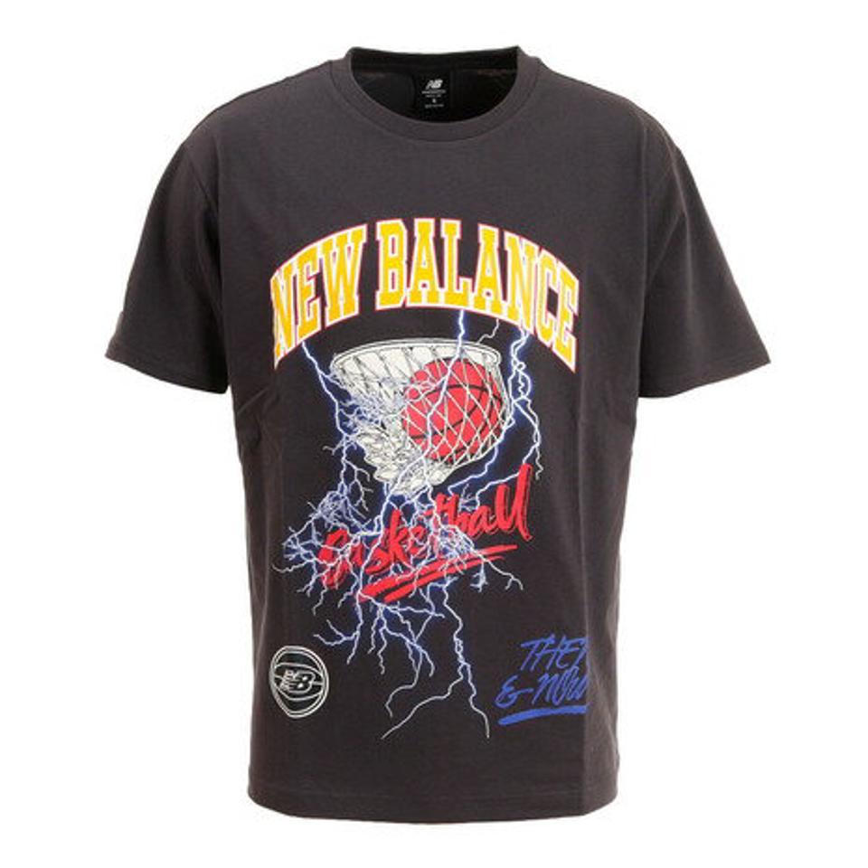 ニューバランス(new balance)(メンズ)バスケットボールウェア Merged Era 半袖Tシャツ MT21593PHM