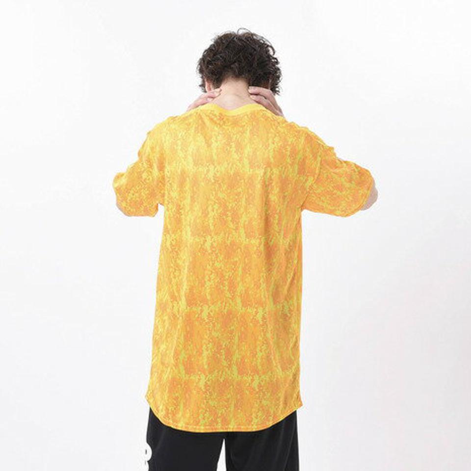 ニューバランス(new balance)(メンズ)サッカーウェア ゲームシャツ 半袖Tシャツ JMTF1010YLW