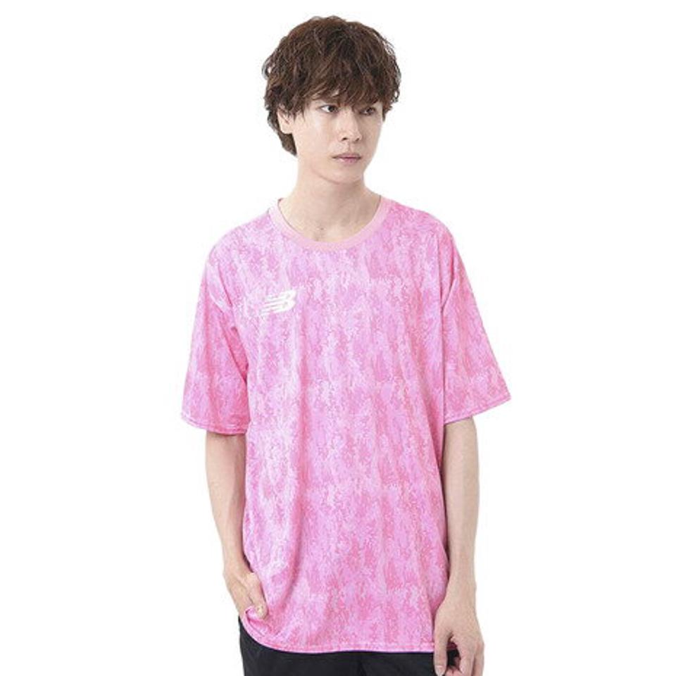 ニューバランス(new balance) サッカーウェア ゲームシャツ 半袖Tシャツ JMTF1010PIN
