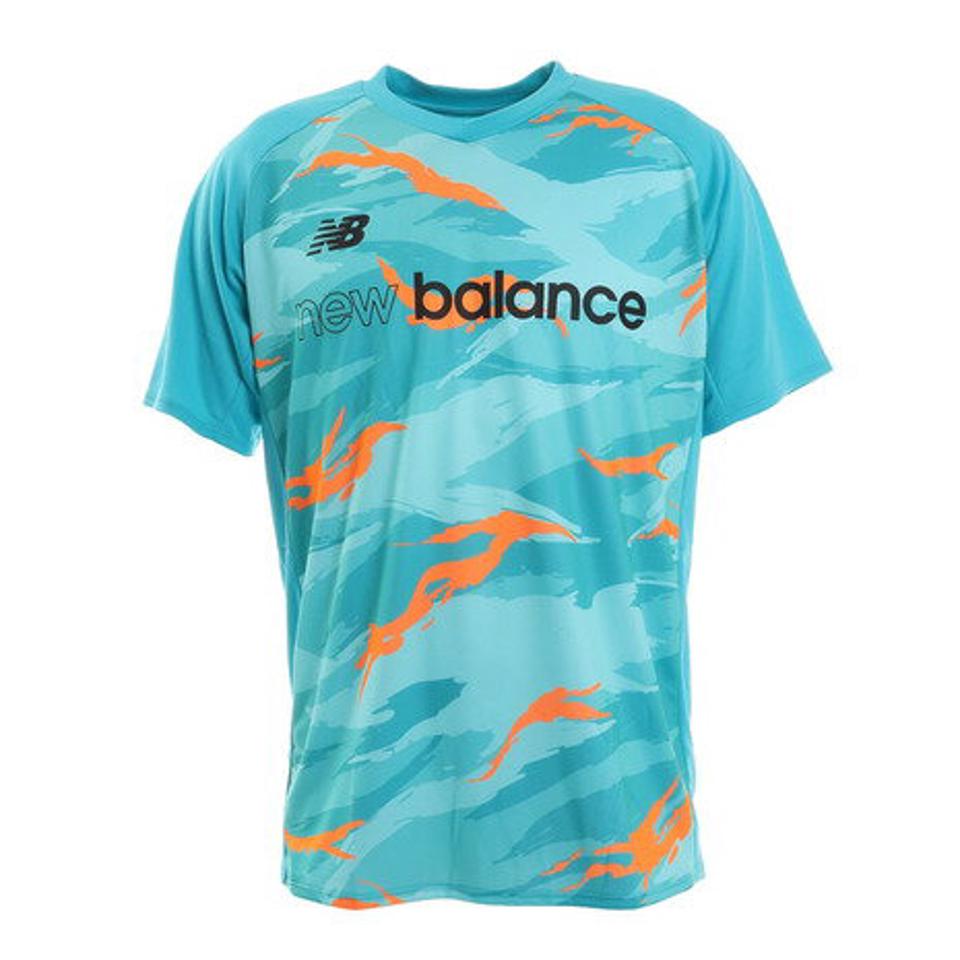 ニューバランス(new balance)(メンズ)サッカー ウェア メンズ 半袖 Tシャツ ゲームショートスリーブシャツ プラクティスシャツ JMTF1407VLS