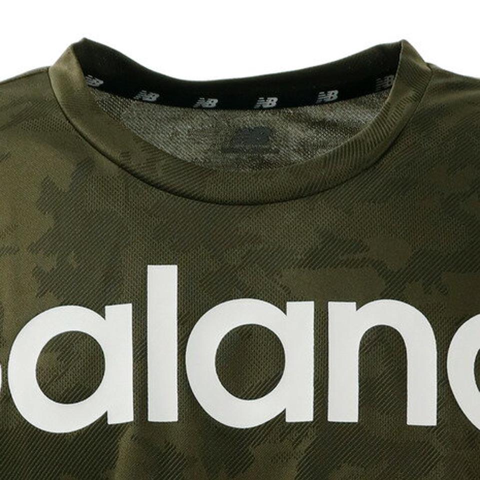 ニューバランス(new balance)(メンズ)サッカー ウェア メンズ 半袖 Tシャツ BIGロゴ ショートスリーブ JMTT0100DCG