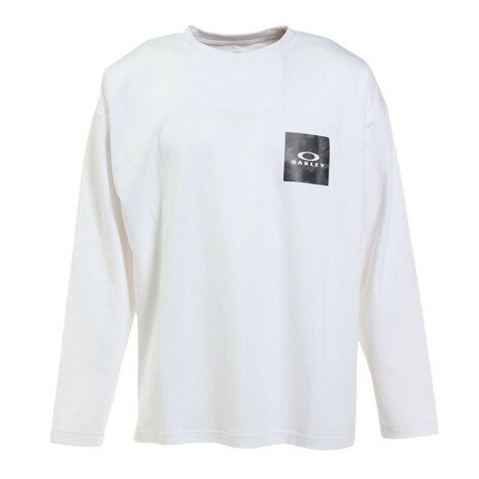 【2/25〜2/26 48h限定 エントリー&対象4店舗買い回りで最大P10倍!】オークリー(OAKLEY)(メンズ)長袖プリントTシャツ FOA404182-100 吸汗