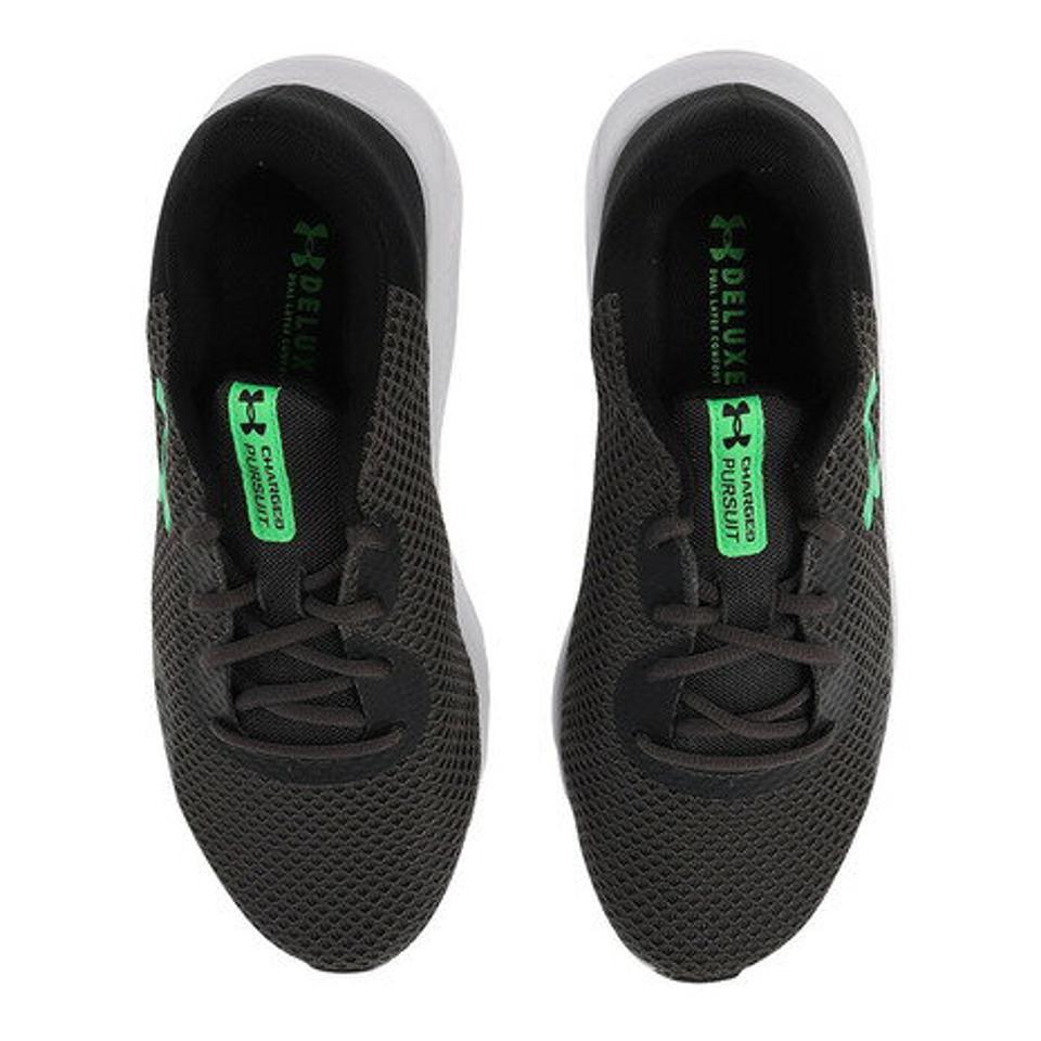 アンダーアーマー（UNDER ARMOUR）（メンズ）ランニングシューズ 3025801 101 チャージド パスート3 エクストラ ワイド グレー スニーカー