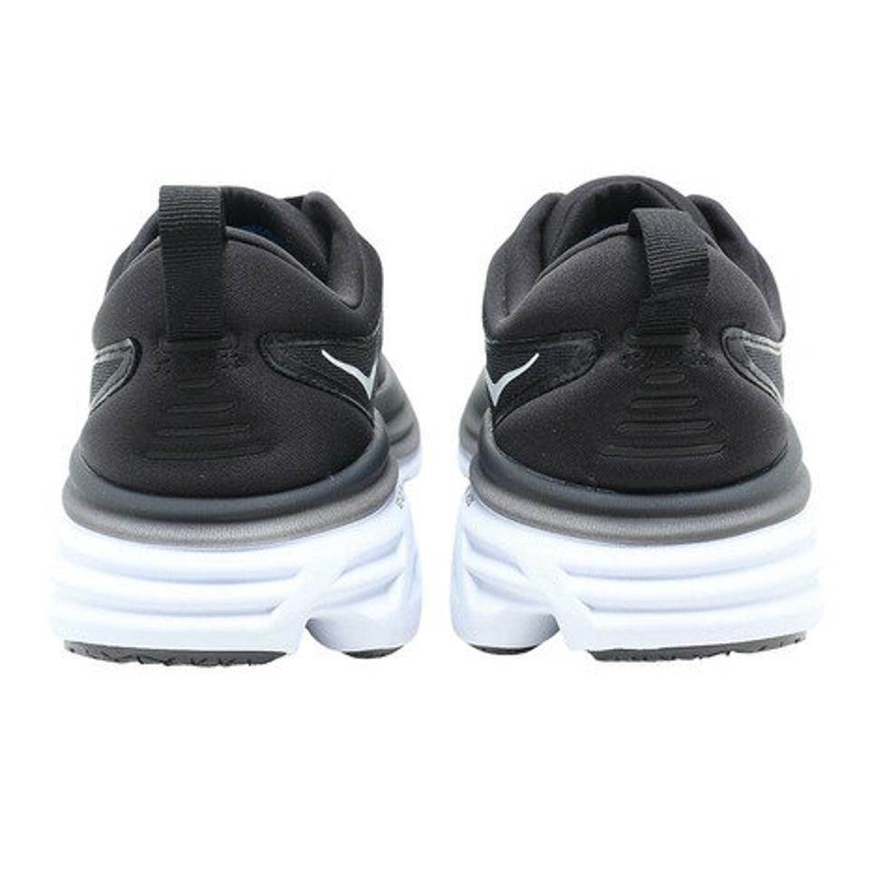 ホカ（HOKA）（メンズ）ランニングシューズ ボンダイ 8 黒 ブラック 1123202-BWHT スニーカー ジョギングシューズ トレーニング 部活
