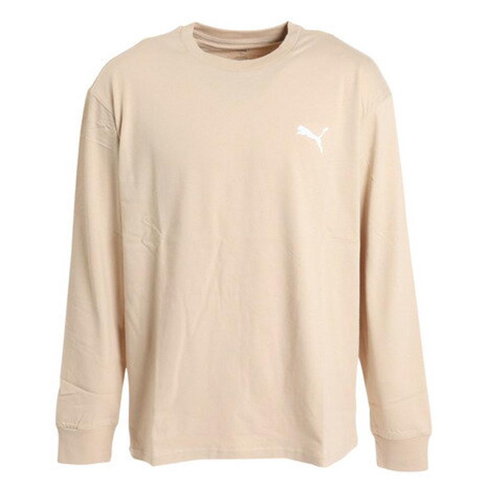 【6/5 24h限定 エントリー&対象4店舗買い回りで最大P10倍!】プーマ(PUMA)(メンズ)長袖Tシャツ 674805 88 BEG