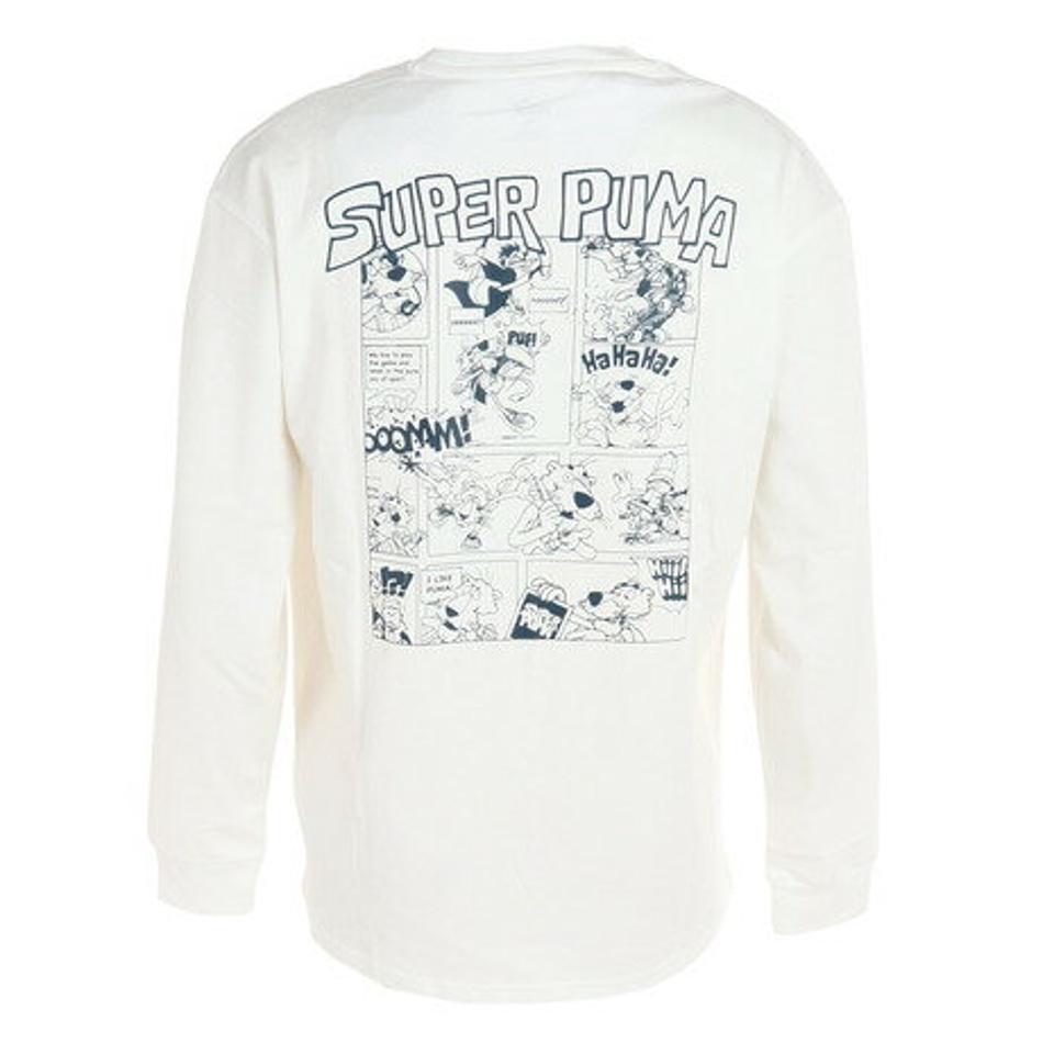 プーマ(PUMA)(メンズ)SUPER PUMA 長袖Tシャツ 674805