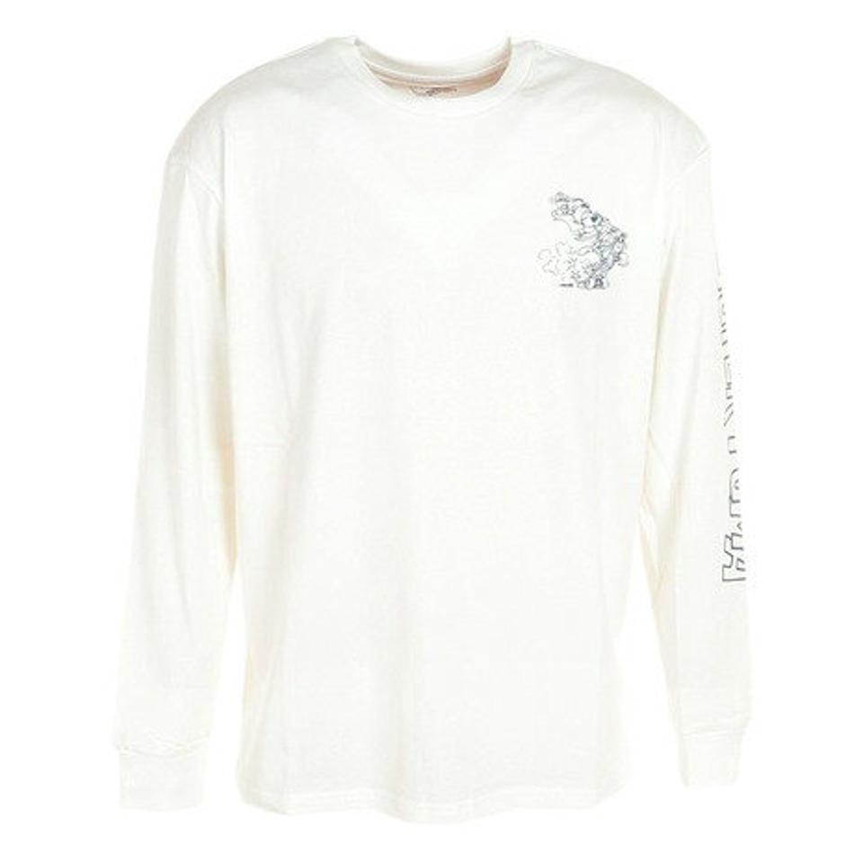 プーマ(PUMA)(メンズ)SUPER PUMA 長袖Tシャツ 674801 02 WHT