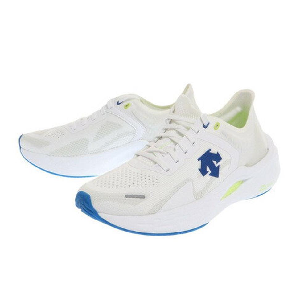 デサント（DESCENTE）（メンズ）スニーカー 白 エザナイト ENERZITE GT S0313RRN81 WHT0 カジュアル 通勤 通学 厚底