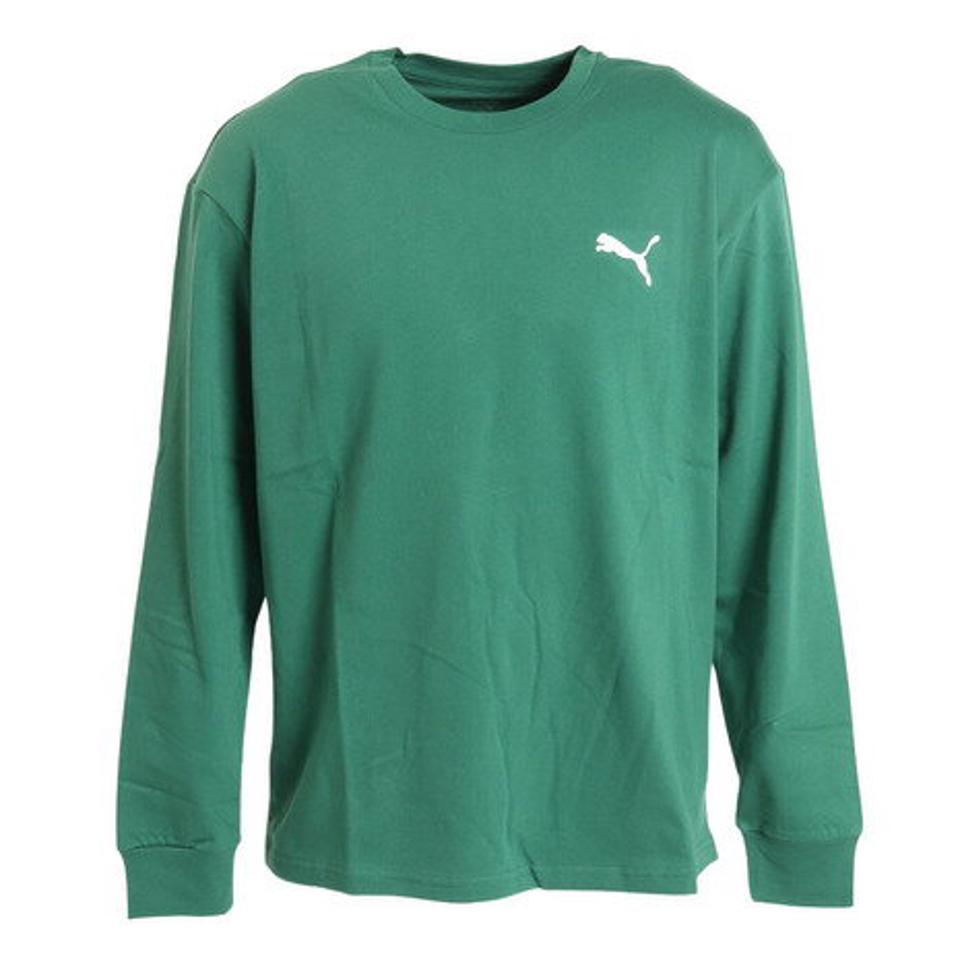 【6/5 24h限定 エントリー&対象4店舗買い回りで最大P10倍!】プーマ(PUMA)(メンズ)長袖Tシャツ 674805 37 GRN