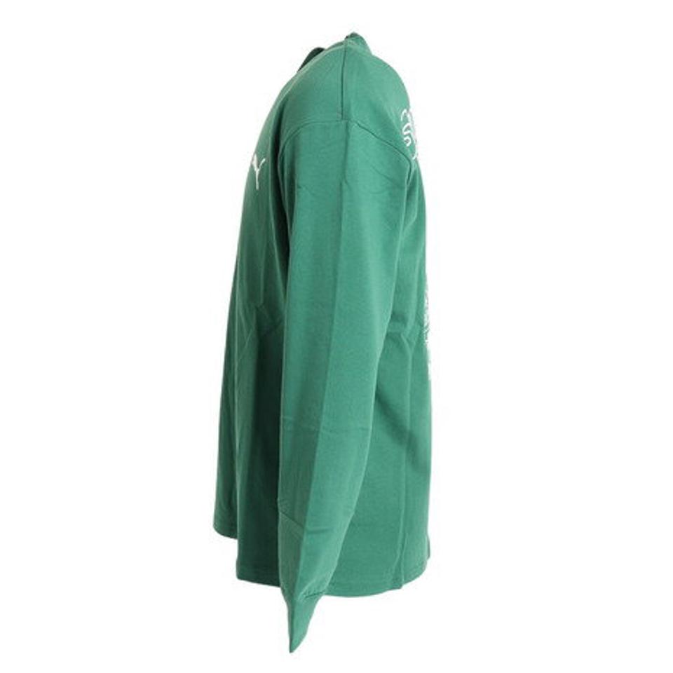 【6/5 24h限定 エントリー&対象4店舗買い回りで最大P10倍!】プーマ(PUMA)(メンズ)長袖Tシャツ 674805 37 GRN