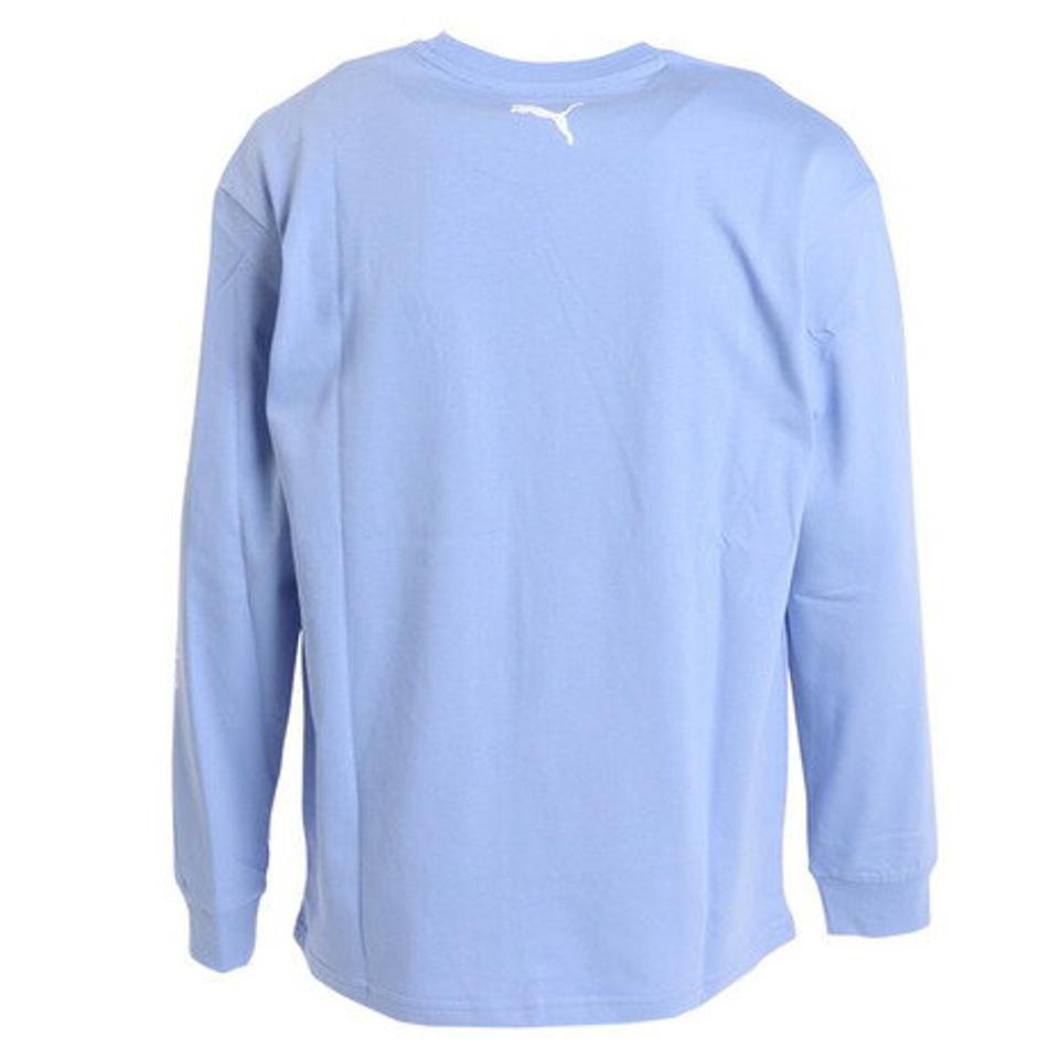 【6/5 24h限定 エントリー&対象4店舗買い回りで最大P10倍!】プーマ(PUMA)(メンズ)長袖Tシャツ 674801 27 BLU