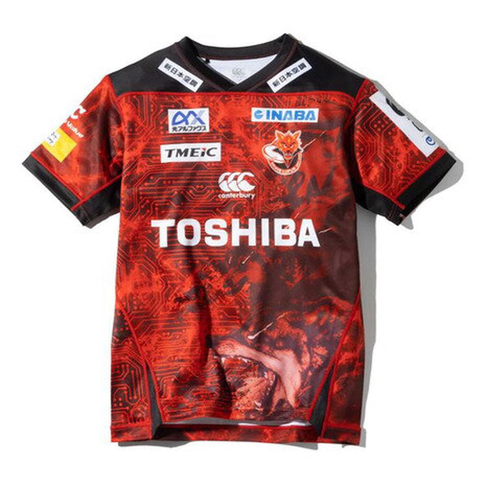 カンタベリー(canterbury)(メンズ)TOSHIBAレプリカホームジャージ 半袖Tシャツ RG32730