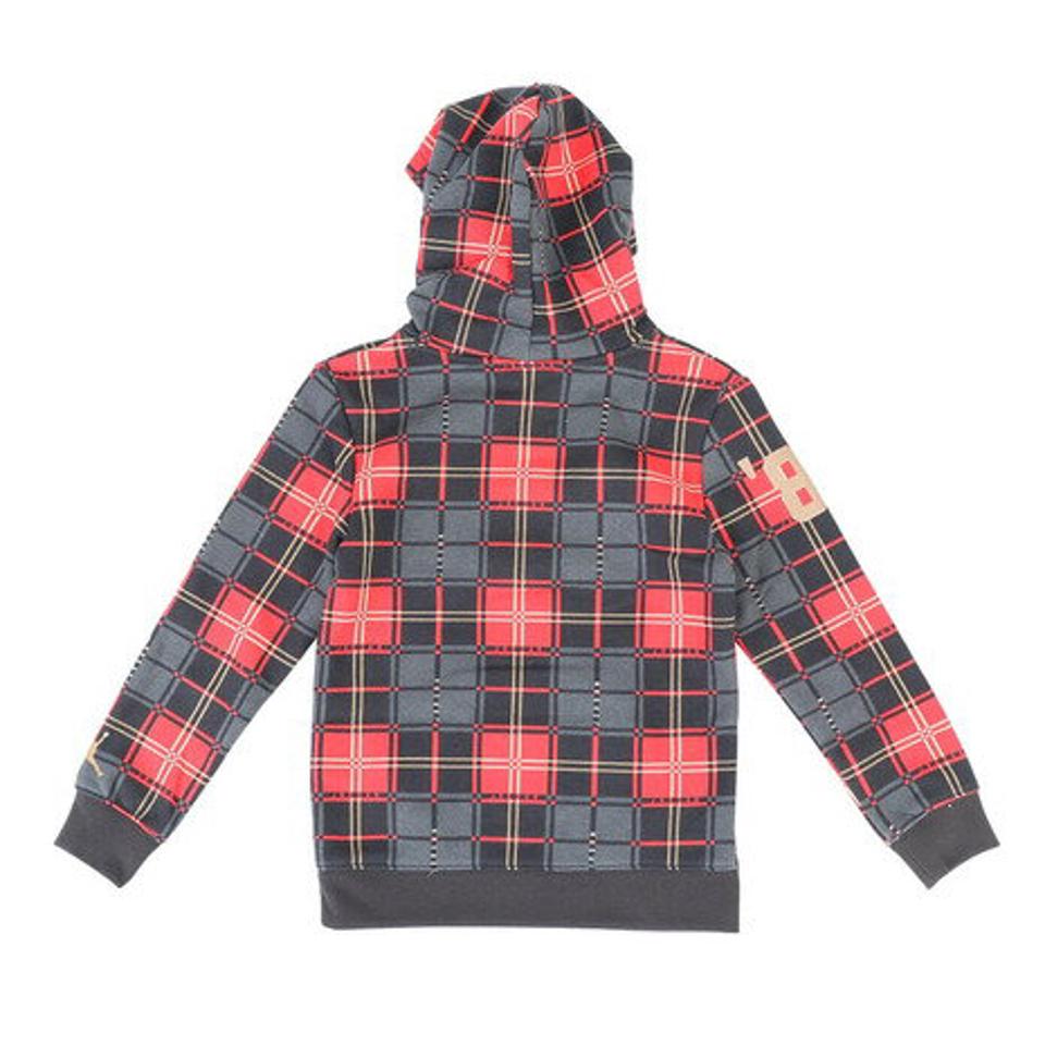 【23%OFFクーポン 1/9まで】ジョーダン(JORDAN)(キッズ)ESSENTIALS PLAID プルオーバーフーディー 85B920-023