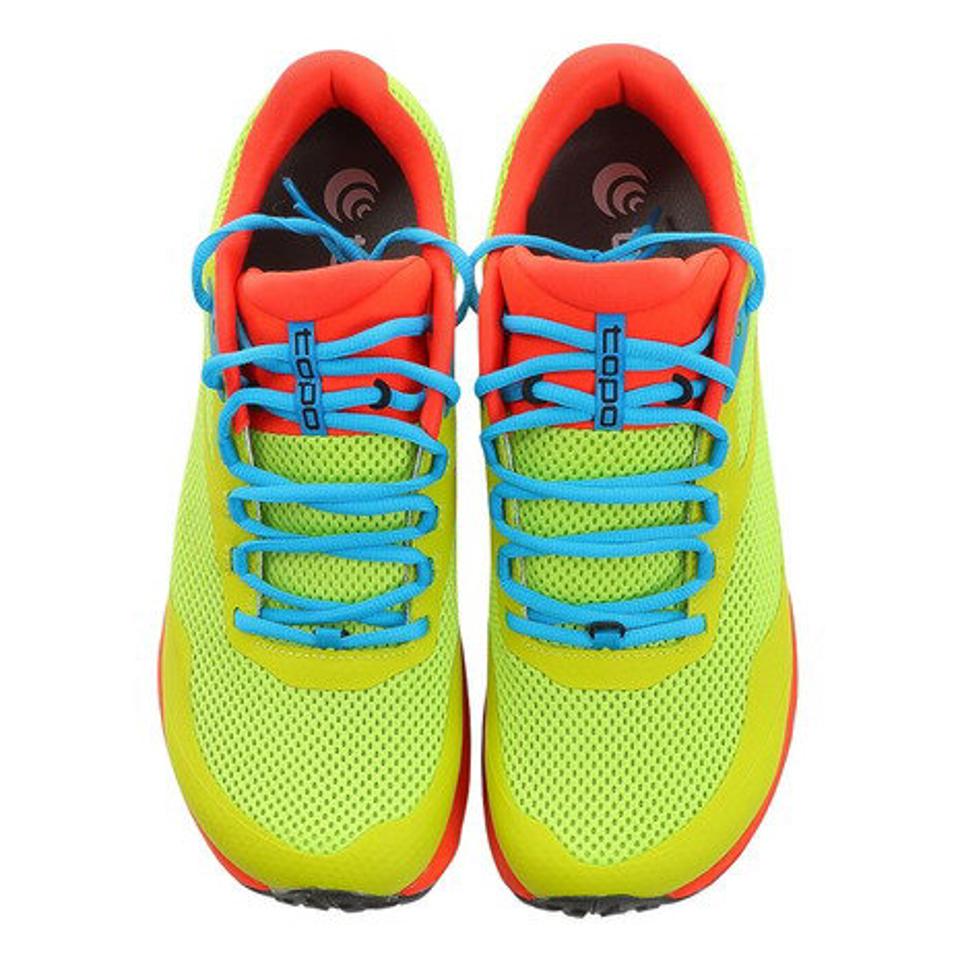 TOPO（TOPO）（メンズ）ランニングシューズ エムティーフォー イエロー 0200450085221 スニーカー トレランシューズ トレーニング 安定感 耐久性 部活